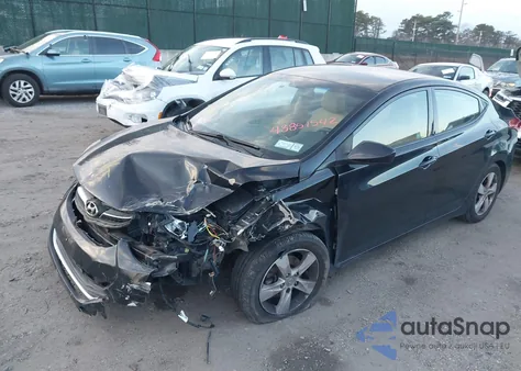 2013 Hyundai Elantra Gls from USA, damaged, VIN 5NPDH4AE1DH410049